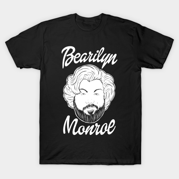 Bearilyn Monroe T-Shirt by RobskiArt